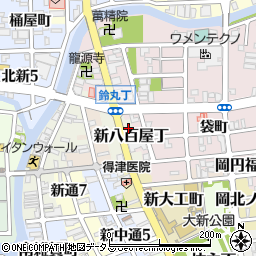 和歌山県和歌山市新八百屋丁17周辺の地図