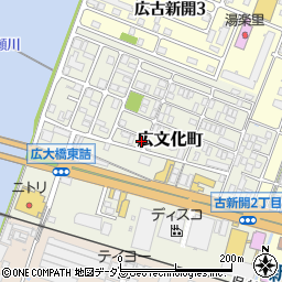 広島県呉市広文化町9-33周辺の地図