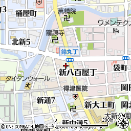 和歌山県和歌山市新八百屋丁2周辺の地図