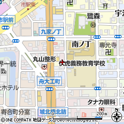 和歌山市立駐車場城北公園地下駐車場周辺の地図