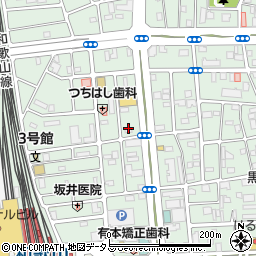 和歌山県和歌山市黒田106周辺の地図
