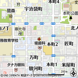 岡久家具株式会社周辺の地図