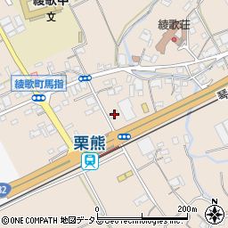 香川県丸亀市綾歌町栗熊東476周辺の地図