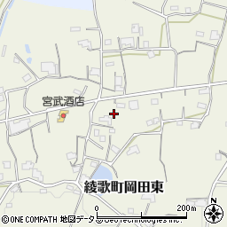 香川県丸亀市綾歌町岡田東809周辺の地図