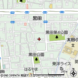 和歌山県和歌山市黒田34周辺の地図