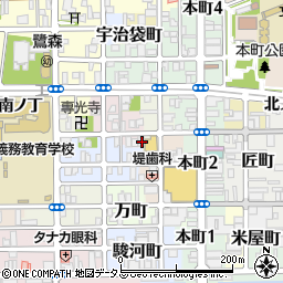 和歌山県和歌山市北大工町21周辺の地図