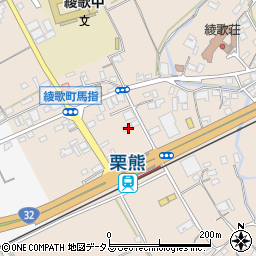 香川県丸亀市綾歌町栗熊東484-1周辺の地図