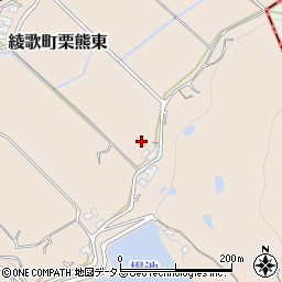 香川県丸亀市綾歌町栗熊東1295周辺の地図