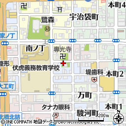 正壽院周辺の地図