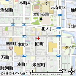 和歌山県和歌山市匠町2周辺の地図