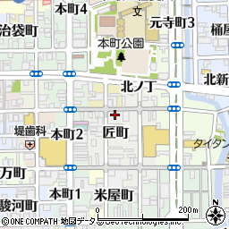 和歌山県和歌山市匠町3周辺の地図