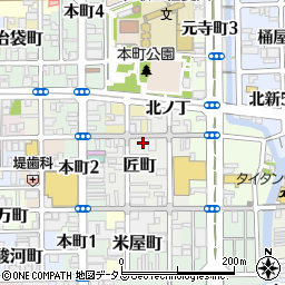 和歌山県和歌山市匠町5周辺の地図