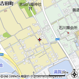 香川県善通寺市下吉田町100周辺の地図