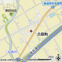 香川県善通寺市吉原町88周辺の地図
