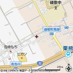 香川県丸亀市綾歌町栗熊東508周辺の地図