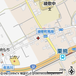 香川県丸亀市綾歌町栗熊東506周辺の地図