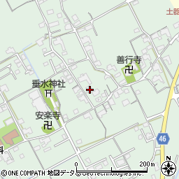 香川県丸亀市垂水町1231周辺の地図