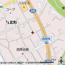 香川県善通寺市与北町3203周辺の地図