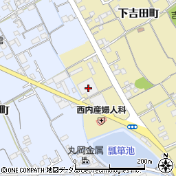 香川県善通寺市下吉田町153周辺の地図