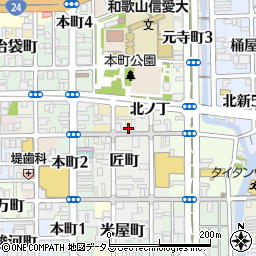 和歌山県和歌山市南桶屋町5周辺の地図