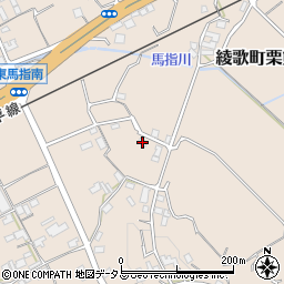 香川県丸亀市綾歌町栗熊東1460-2周辺の地図