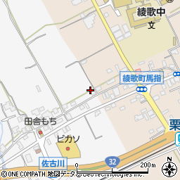 香川県丸亀市綾歌町栗熊西955周辺の地図
