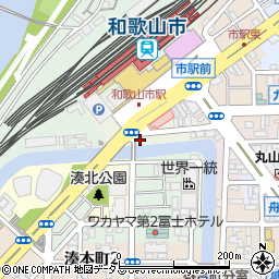タイムズ和歌山市駅前第２駐車場周辺の地図