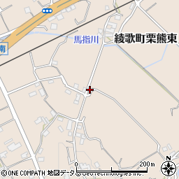 香川県丸亀市綾歌町栗熊東1467周辺の地図