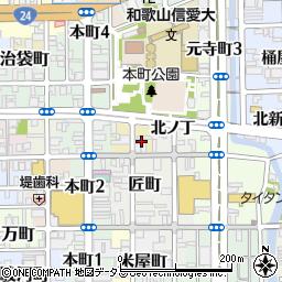 和歌山県和歌山市南桶屋町6周辺の地図