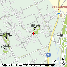 香川県丸亀市垂水町1192-1周辺の地図