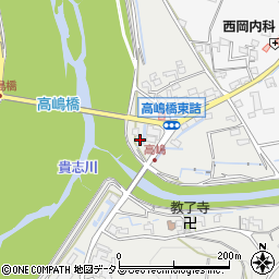 和歌山県紀の川市桃山町調月168-1周辺の地図