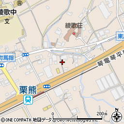 香川県丸亀市綾歌町栗熊東658周辺の地図