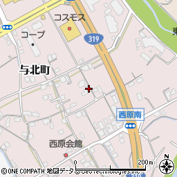 香川県善通寺市与北町3199-1周辺の地図