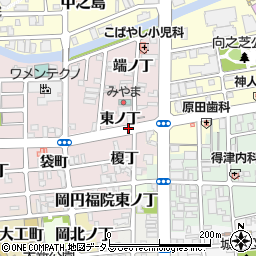 和歌山県和歌山市畑屋敷東ノ丁周辺の地図