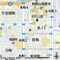 和歌山県和歌山市南桶屋町14周辺の地図