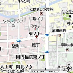 和歌山県和歌山市畑屋敷（東ノ丁）周辺の地図