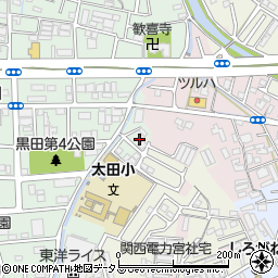 和歌山県和歌山市黒田2周辺の地図