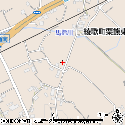香川県丸亀市綾歌町栗熊東1479周辺の地図