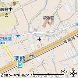 香川県丸亀市綾歌町栗熊東467-1周辺の地図