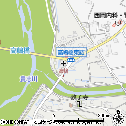 和歌山県紀の川市桃山町調月180-1周辺の地図