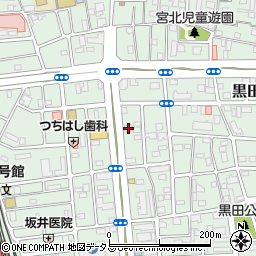 仲河眼科医院周辺の地図