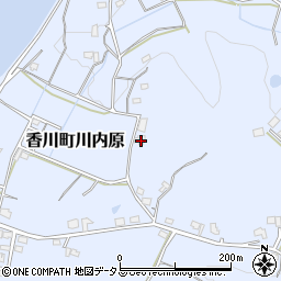 香川県高松市香川町川内原1219周辺の地図