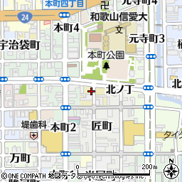 和歌山県和歌山市南桶屋町20周辺の地図