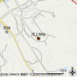 河上神社周辺の地図