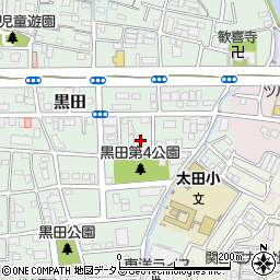 和歌山県和歌山市黒田29周辺の地図