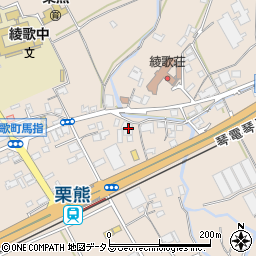 香川県丸亀市綾歌町栗熊東467-2周辺の地図