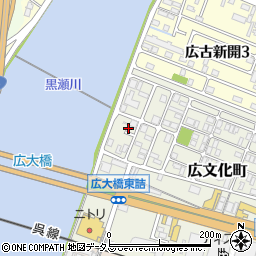 広島県呉市広文化町12-19-2周辺の地図