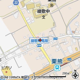 香川県丸亀市綾歌町栗熊東495周辺の地図