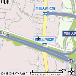 香川県東かがわ市川東1259-8周辺の地図