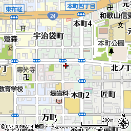 和歌山県和歌山市北大工町13周辺の地図